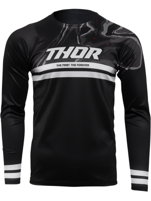 Джърси Thor Assist Banger Long-Sleeve Jersey - Black